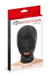 Cagoule BDSM bouche ouverte - Fetish Tentation Cagoule BDSM bouche ouverte - Fetish Tentation