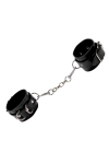 Menottes Premium en cuir noir - Ouch! by Shots