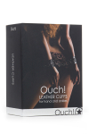 Menottes Premium en cuir noir - Ouch! by Shots