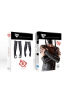 Gants longs en wetlook avec fermetures �clair - Regnes