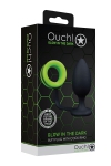 Plug avec cockring phosphorescent - Ouch Plug avec cockring phosphorescent - Ouch